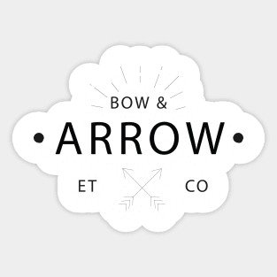 Bow & Arrow ETCO Sticker